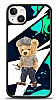 Dafoni Art iPhone 15 Plus Thoughtful Teddy Bear Klf