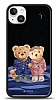 Dafoni Art iPhone 15 Plus Under The Stars Teddy Bears Klf