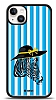 Dafoni Art iPhone 15 Plus Zebra Siluet Klf