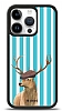 Dafoni Art iPhone 15 Pro Fedora Deer Klf