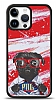 Dafoni Art iPhone 15 Pro Max Black Pug Klf