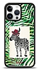Dafoni Art iPhone 15 Pro Max Nature Zebra Klf