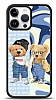 Dafoni Art iPhone 15 Pro Max Summer Couple Teddy Klf