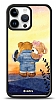 Dafoni Art iPhone 15 Pro Max Sunset Teddy Bears Klf