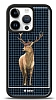 Dafoni Art iPhone 15 Pro Midnight Deer Klf