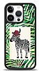 Dafoni Art iPhone 15 Pro Nature Zebra Klf