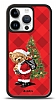 Dafoni Art iPhone 15 Pro Santa Bear Klf