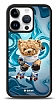 Dafoni Art iPhone 15 Pro Skating Teddy Bear Klf