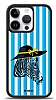 Dafoni Art iPhone 15 Pro Zebra Siluet Klf