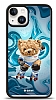 Dafoni Art iPhone 15 Skating Teddy Bear Klf