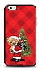 Dafoni Art iPhone 6 / 6S Santa Bear Klf