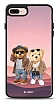 Dafoni Art iPhone 7 Plus / 8 Plus Cool Couple Teddy Klf