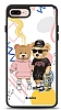 Dafoni Art iPhone 7 Plus / 8 Plus Fun Couple Teddy Klf