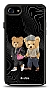 Dafoni Art iPhone SE 2020 Compatible Couple Teddy Klf