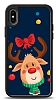 Dafoni Art iPhone X Christmas Deer Klf