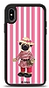 Dafoni Art iPhone X Pink Pug Klf