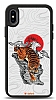 Dafoni Art iPhone X Roaring Tiger Klf