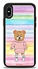 Dafoni Art iPhone XS Chic Teddy Bear Klf