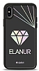 Dafoni Hologram iPhone XS Kiiye zel isimli Diamond Klf
