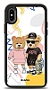 Dafoni Art iPhone XS Max Fun Couple Teddy Klf