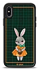 Dafoni Art iPhone XS Max Lady Rabbit Klf