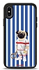 Dafoni Art iPhone XS Tennis Boy Pug Klf