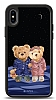 Dafoni Art iPhone XS Under The Stars Teddy Bears Kılıf