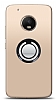 Motorola Moto G5 Plus Siyah Tutuculu effaf Klf