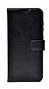 Samsung Galaxy A04 Czdanl Yan Kapakl Siyah Deri Klf