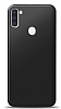 Samsung Galaxy A11 Siyah Mat Silikon Klf