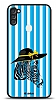 Dafoni Art Samsung Galaxy A11 Zebra Siluet Klf