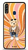 Dafoni Art Samsung Galaxy A20S Bear Effect Klf