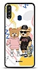 Dafoni Art Samsung Galaxy A20S Fun Couple Teddy Klf