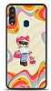 Dafoni Art Samsung Galaxy A20S Pinky Bear Klf