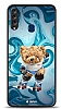 Dafoni Art Samsung Galaxy A20S Skating Teddy Bear Klf