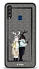 Dafoni Art Samsung Galaxy A20S Spy Deers Klf