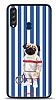 Dafoni Art Samsung Galaxy A20S Tennis Boy Pug Klf