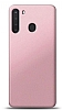 Samsung Galaxy A21 Rose Gold Mat Silikon Klf