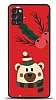 Dafoni Art Samsung Galaxy A31 Christmas Bear Klf
