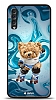 Dafoni Art Samsung Galaxy A50 Skating Teddy Bear Klf