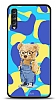 Dafoni Art Samsung Galaxy A50 Student Teddy Bear Klf