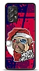 Dafoni Art Samsung Galaxy A52 Christmas Pug Klf