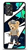 Dafoni Art Samsung Galaxy A52 Thoughtful Teddy Bear Klf