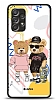 Dafoni Art Samsung Galaxy A72 Fun Couple Teddy Klf