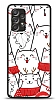 Dafoni Art Samsung Galaxy A72 New Year Cats Klf