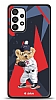 Dafoni Art Samsung Galaxy A73 Baseball Bear Klf