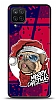 Dafoni Art Samsung Galaxy M12 Christmas Pug Klf