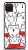 Dafoni Art Samsung Galaxy M12 New Year Cats Klf