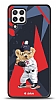 Dafoni Art Samsung Galaxy M22 Baseball Bear Klf