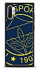 Dafoni Glossy Samsung Galaxy Note 10 Plus Lisanslı Fenerbahçe Çizgi Logo Kılıf
